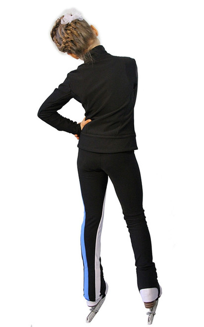 IceDress Figure Skating Outfit - Thermal - Twizzle-8 (Black)