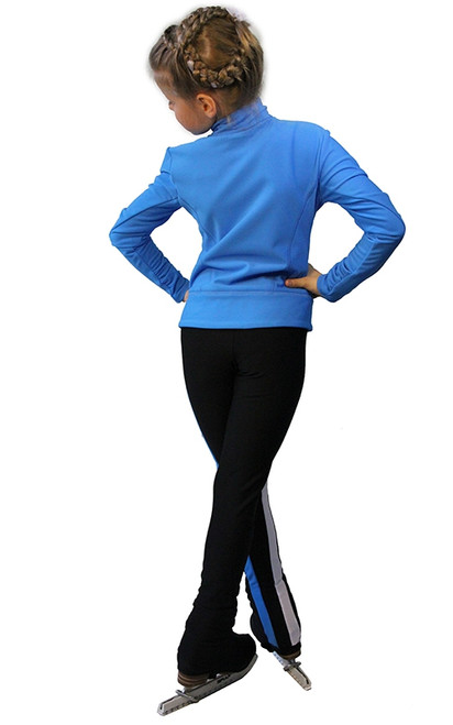 IceDress Figure Skating Outfit - Thermal - Twizzle-8 (Blue)