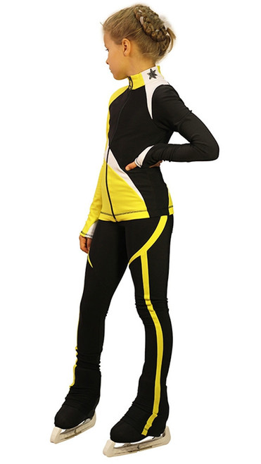 IceDress - IceDress Figure Skating Pants - Split (Yellow)