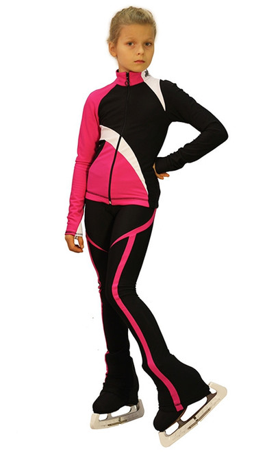 IceDress - IceDress Figure Skating Pants - Split (Fuchsia)