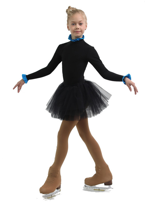 IceDress - Thermal Body  (Black with Blue Flounce)