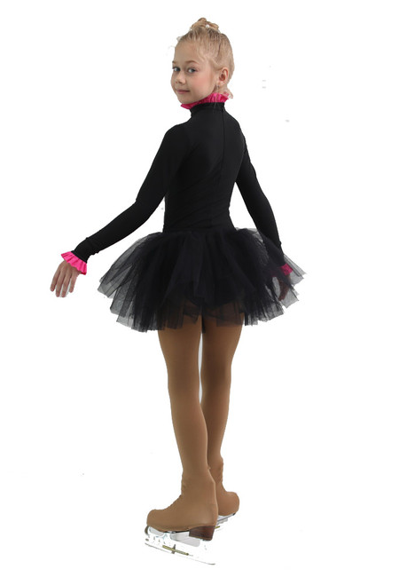 IceDress - Thermal Body  (Black with Pink Flounce)