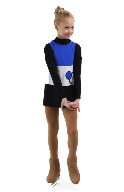 IceDress - Thermal Sundress - Rainbow (Cornflower, White, Black)