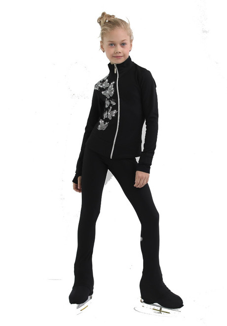 IceDress Figure Skating Pants - Thermal - Fary Tale (Black)