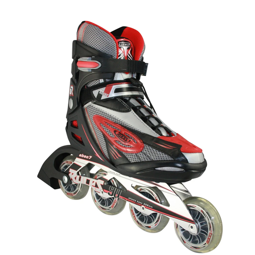 Roces Mens Inline Outdoor Skates - R-300 (Black/Red)
