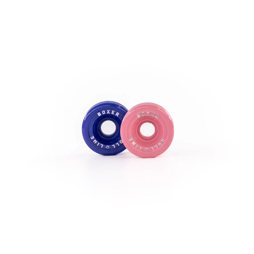 Roll-Line Boxer FreeStyle Outdoor Roller Skate Wheels (Set of 8, 55mm)