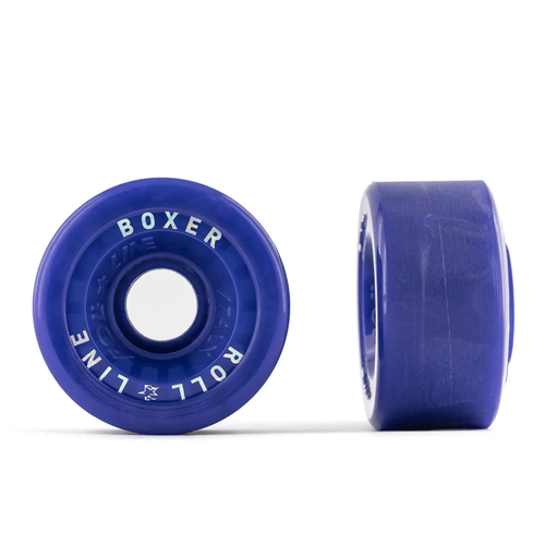 Roll-Line Boxer FreeStyle Outdoor Roller Skate Wheels (Set of 8, 55mm)
