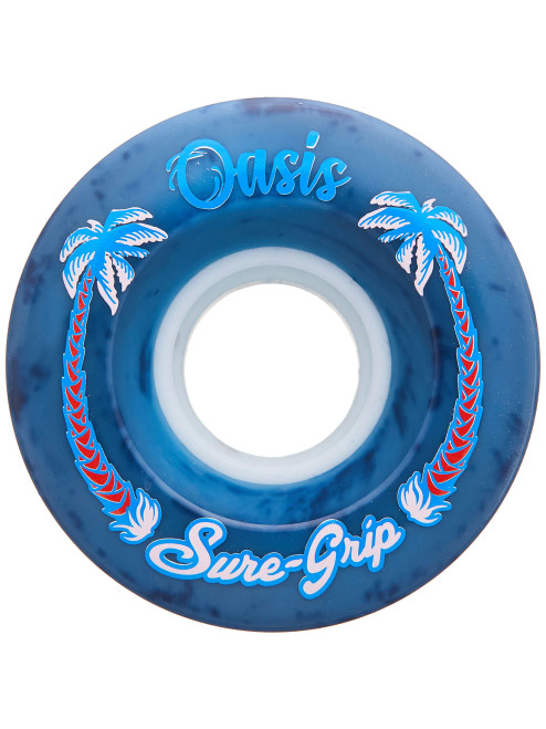Sure Grip Outdoor Roller Skate Wheels  - Oasis (57mm x 33mm / 82A, Set of 8)