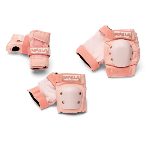 Impala Rollerskates - Adult Protective Pack (Marawa Rose Gold)