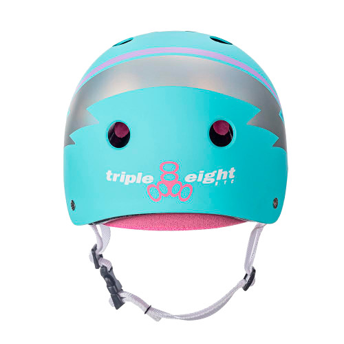Triple Eight THE Certified Sweatsaver Rollerskating Helmet - Teal