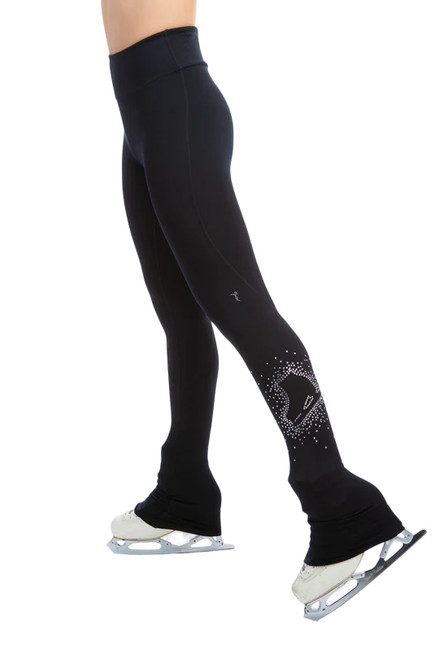 Elite Xpression - High Waist Pastel Sprinkle Skate Legging - Crystal