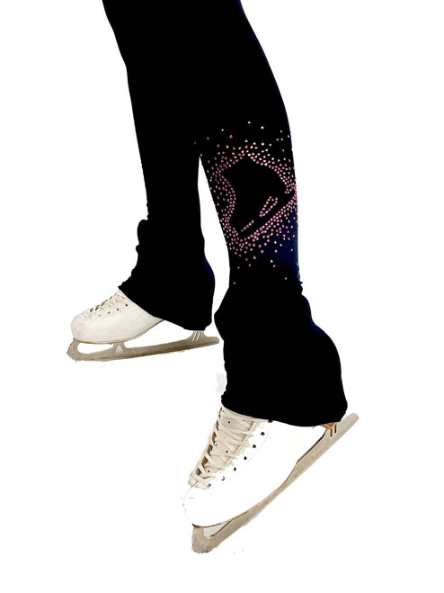 Elite Xpression - High Waist Pastel Sprinkle Skate Legging - Pink
