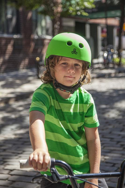 Triple Eight LIL 8 Dual Certified Sweatsaver Kids Rollerskating Helmet - Black Rubber  (One Size - Toddler 5+)