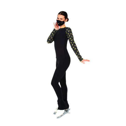 Jerry's S465 Honey Bow Figure Skating Top