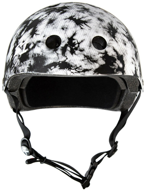 S1 Lifer Helmet - Black and White Tie-Dye Matte