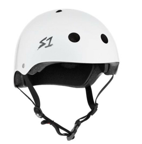 S1 Mega Lifer Helmet - White Gloss- Size M Only (Refurbished)