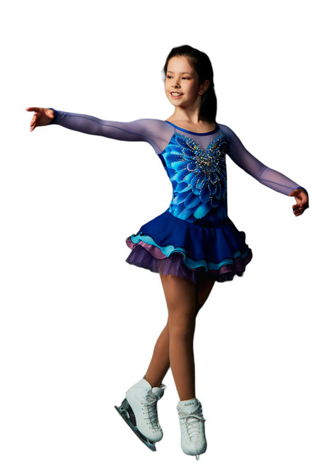 Elite Xpression - Flora Royal Beaded Dress