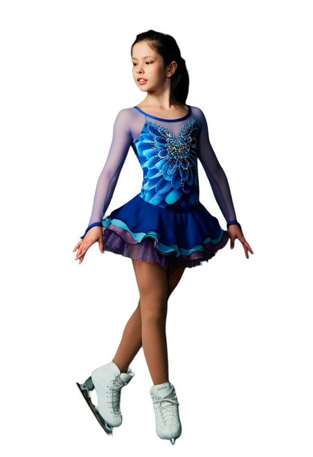 Elite Xpression - Flora Royal Beaded Dress