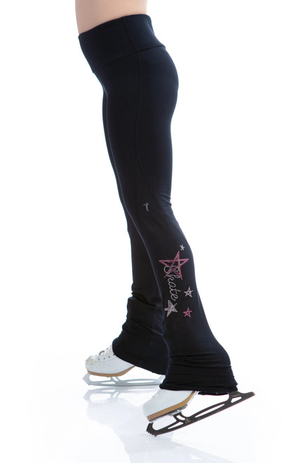Elite Xpression - High Waist Skate Like a Star Legging - Pink