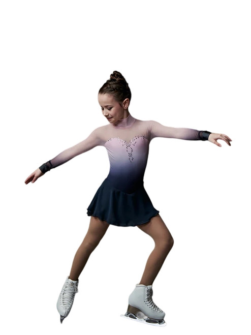 Elite Xpression - Classic Faded Light Pink Beaded Dress