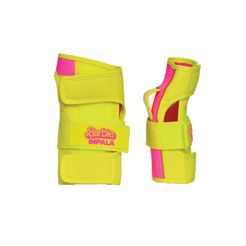 Impala Rollerskates - Adult Protective Pack (Barbie Bright Yellow)