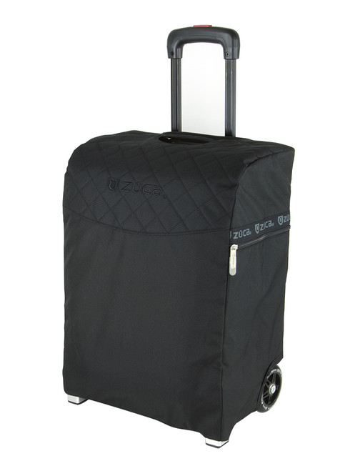 Zuca Travel Bag - Flyer Black Insert  And Silver Frame 3rd view