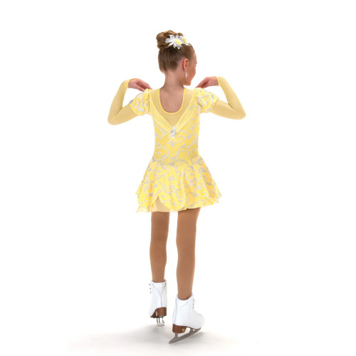 Jerry's Ice Skating Dress - 635 Lemon Chiffon Dress