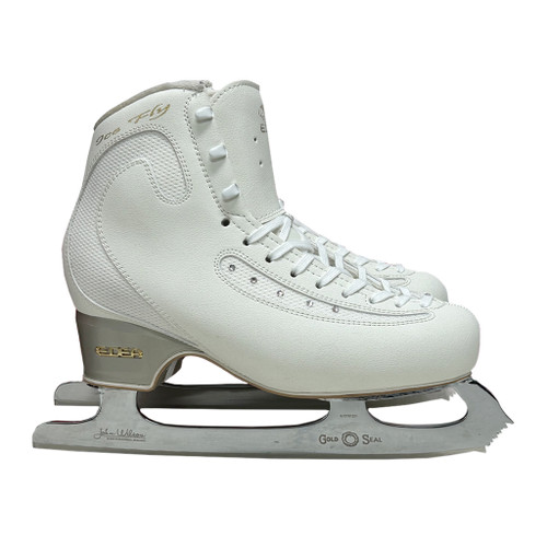 Edea ICE FLY Ice Skates with Gold Seal Blades- (Size 260, Brand New with Minor Cosmetic Blemishes)