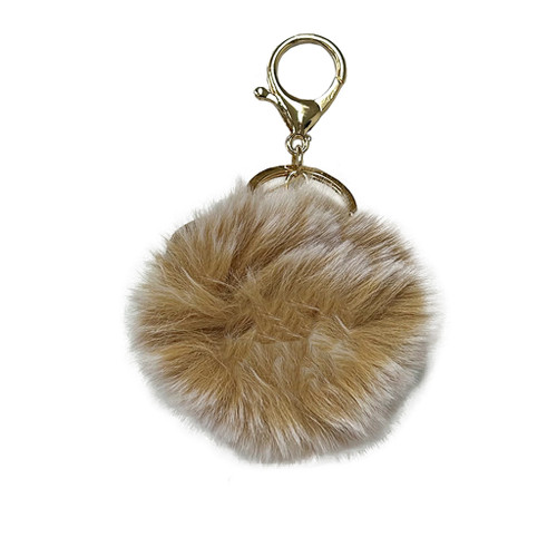 Kami-So Fluffy Keychain - Gold