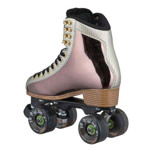 Atom Quad Outdoor Roller Skates - Flex Nylon Women's Outdoor Package (Gunmetal)