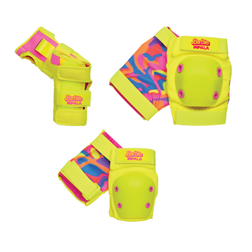Holiday Deal - Impala Rollerskates - Adult Protective Pack (Barbie Bright Yellow)