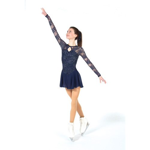 Holiday Deal - Jerry's Ice Skating Dress - 09 Key lace (Navy, Size AL)
