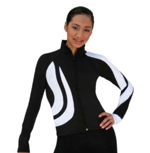 ChloeNoel BF25-J26 Swirls Figure Skating Jacket 5th view
