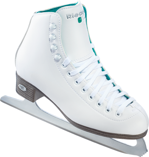 Riedell 2015 Model 10 Opal / 110 Opal Ice Skates and a FREE Skate Guards 2nd view