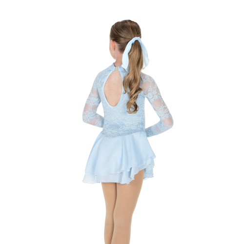 Jerry's Ice Skating Dress - 609 Sequin Lining Dress (Ice Blue) Size Youth 10-12