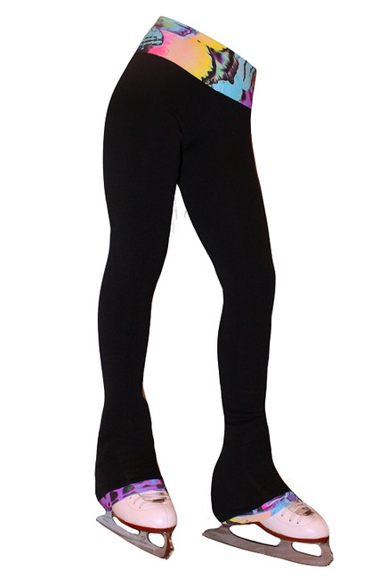 Venetta Fit Polartec Figure Skating Pants - Butterfly Fusion