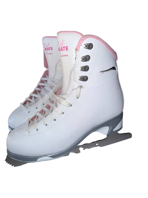 Jackson Ice Skates SoftSkate JS180 Women's (Used, Pink, Size 8)