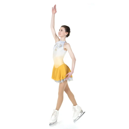 Jerry's Ice Skating Dress - Aurora AA002 Silver and Gold Dress