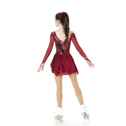 Jerry's Ice Skating Dress - Aurora AA041 Winestone Dress