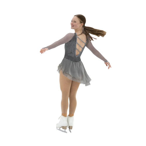 Jerry's Ice Skating Dress - Aurora AA094 Polished Silver Dress