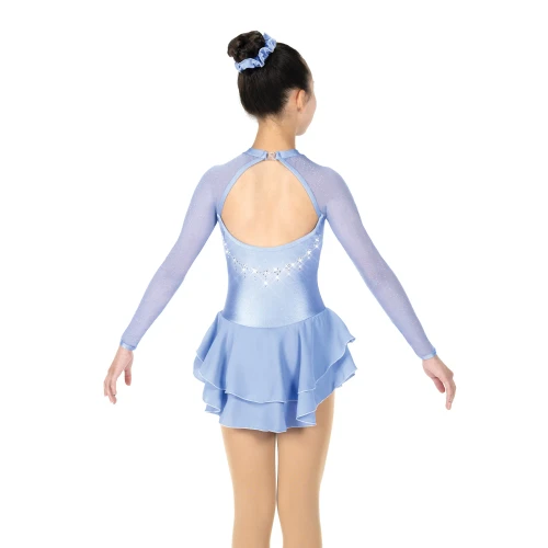 Jerry's Ice Skating Dress - Aurora AJ347 Strands of Crystals Dress - Periwinkle