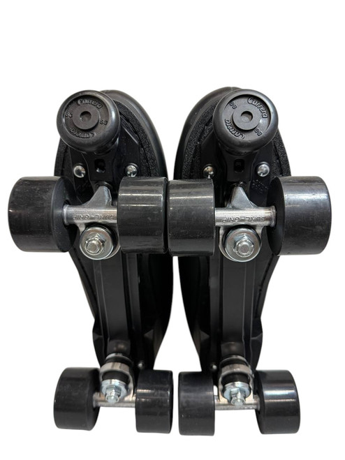 Sure-Grip Quad Roller Skates - Fame (Refurbished, Black,  Size 13)