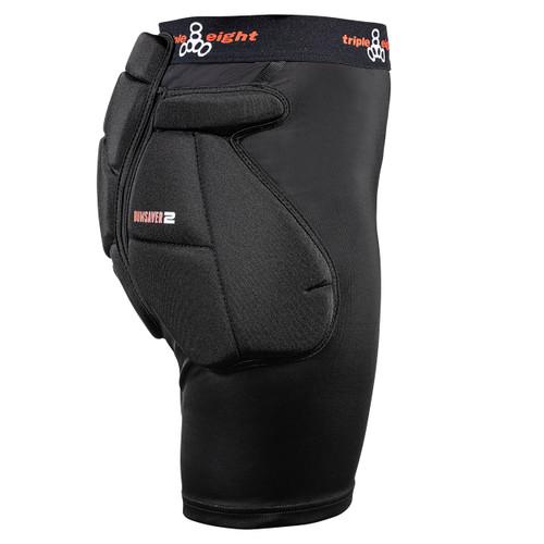 Triple Eight Bumsaver 2 Padded Shorts - Black
