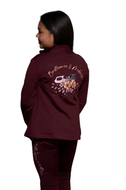 Floral Fusion Figure Skating Jacket