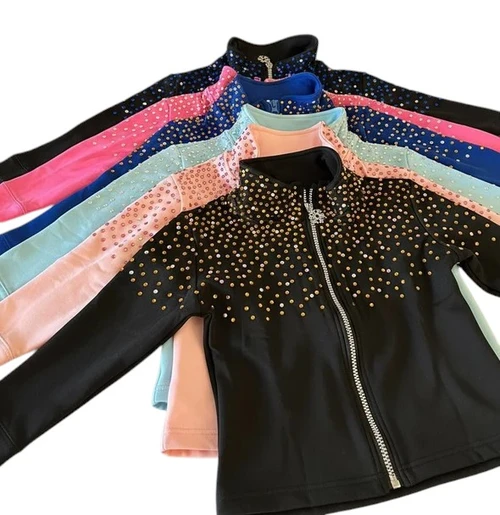 Glitter Groove Figure Skating Jacket
