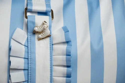 Gingham Ice Skating Bag