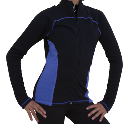 ChloeNoel J12 Princess Seam Fitted Figure Skating Jacket 3rd view