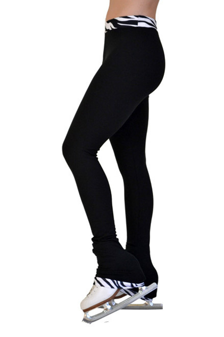 ChloeNoel P23 Skate Figure Skating Pants With 2 Inch Waist 4th view