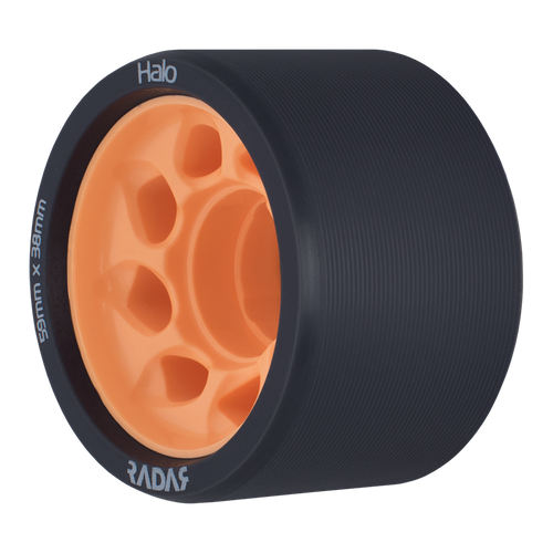 Riedell Skates Radar Halo 59mm Indoor Skate Wheels (Set of 4) 5th view