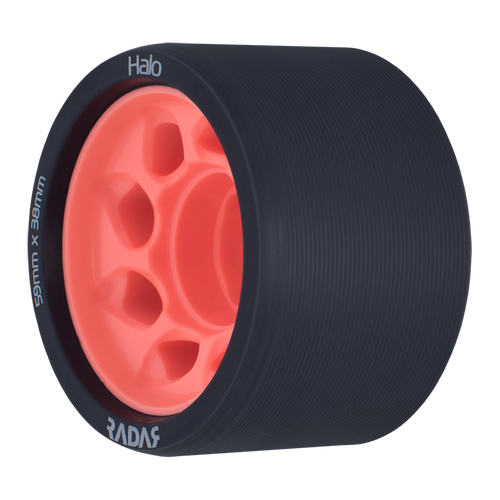Riedell Skates Radar Halo 59mm Indoor Skate Wheels (Set of 4) 9th view